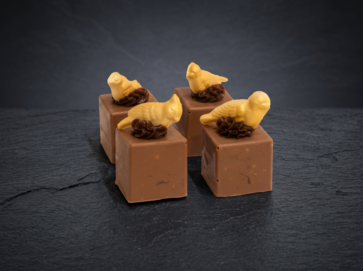 Choc Squares Halva/Caramel