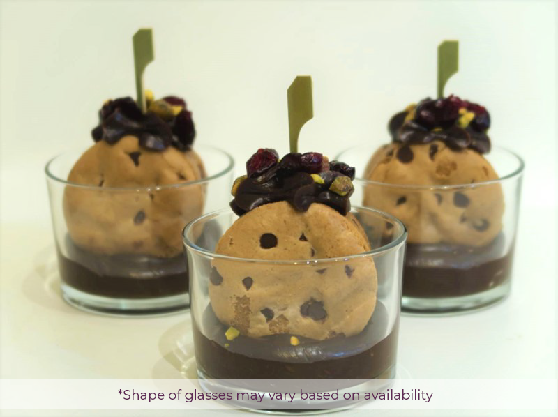 Flat Choc Chip Glass
