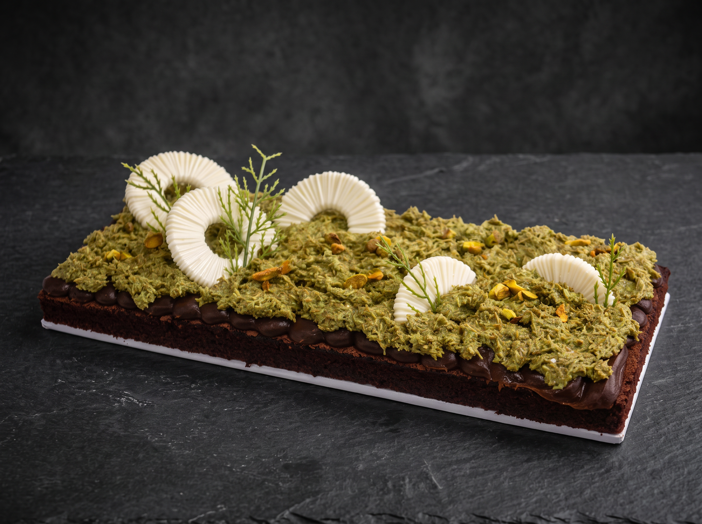 Flat Dubai Cake