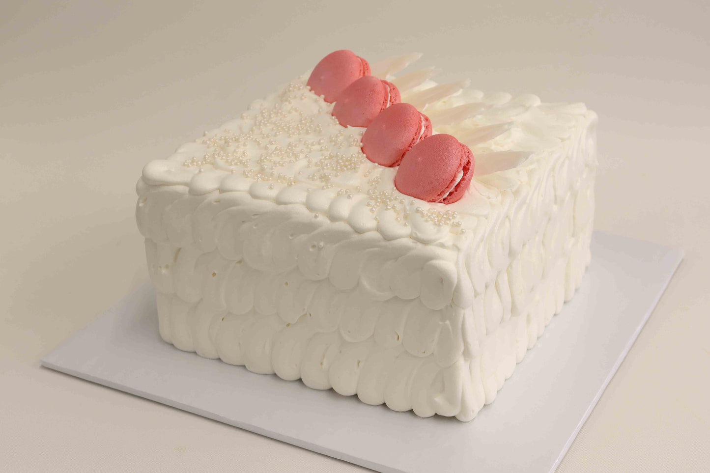 Strby Square Cake