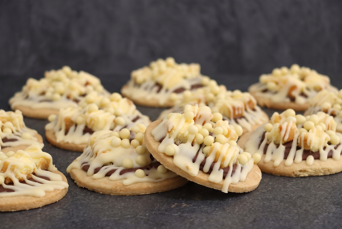 Milk Cheese Cubed Cookie