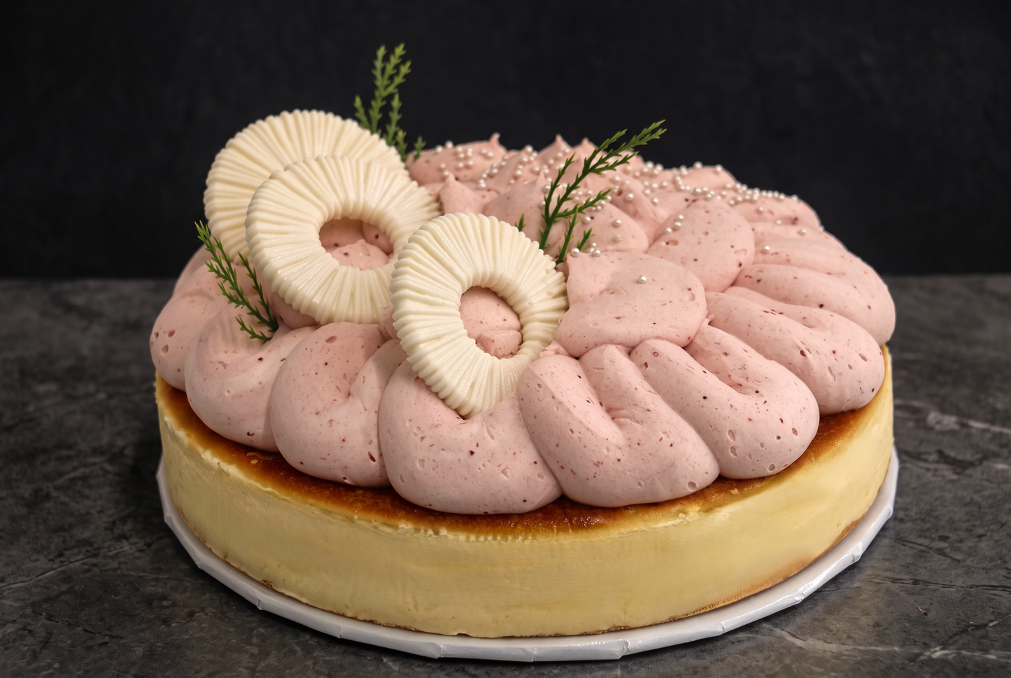 10" Strawberry Cheesecake