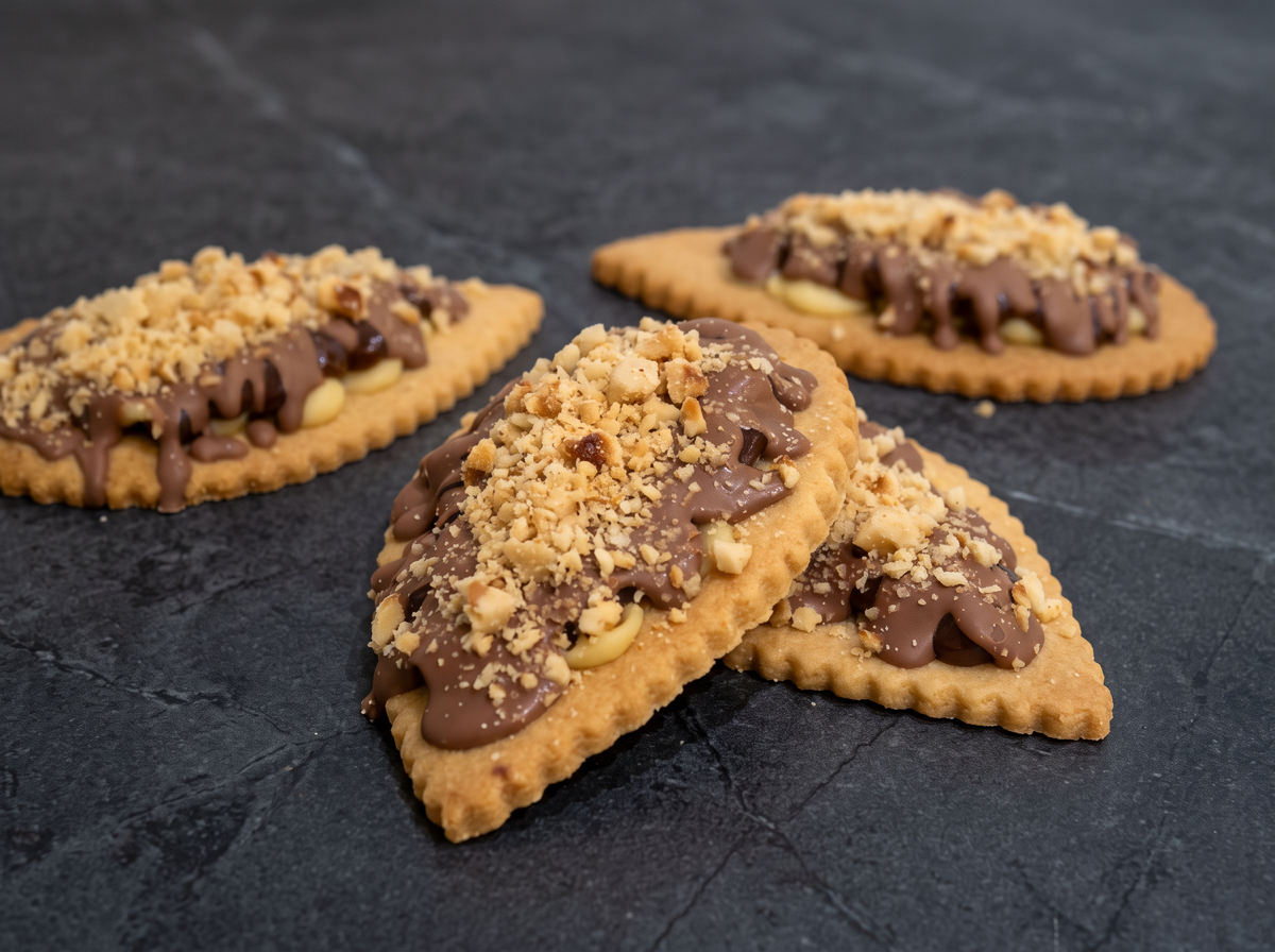 Milk Teardrop Hazel Cookies