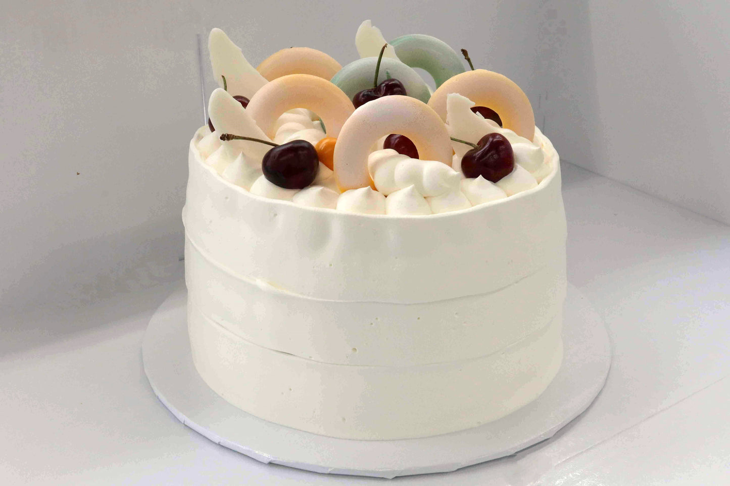 Circle Topped Cake