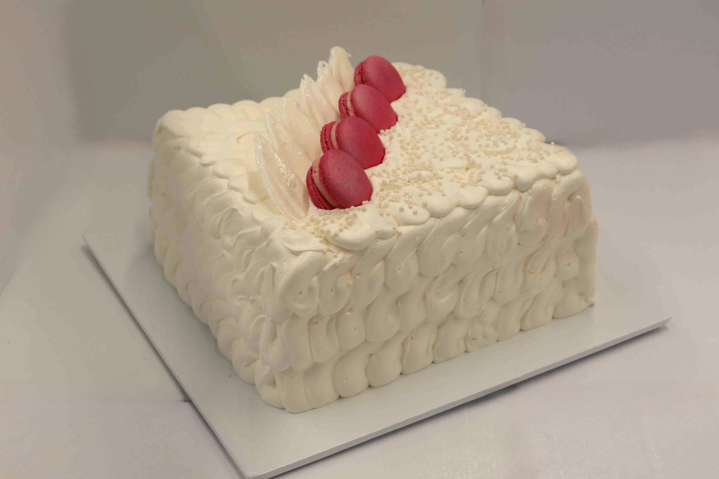 Strby Square Cake