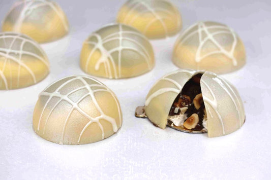 Milk Choc Dome White