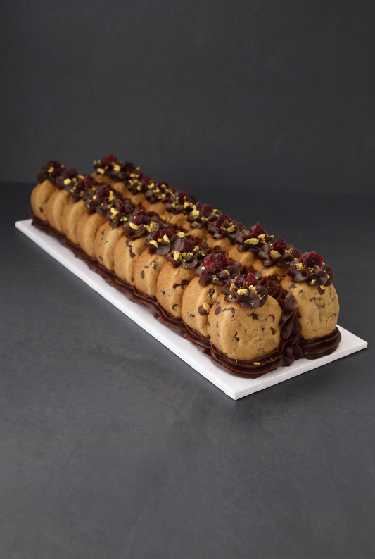 Flat Choc Chip Cake