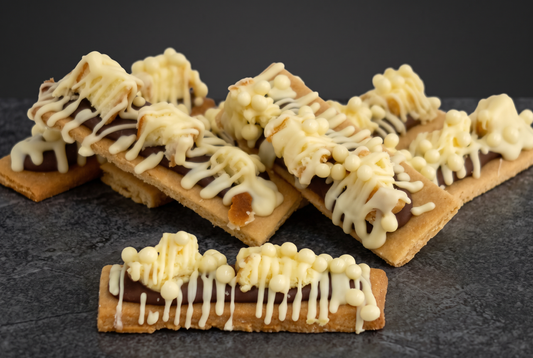 Milk Finger Cheese Cubed Cookies
