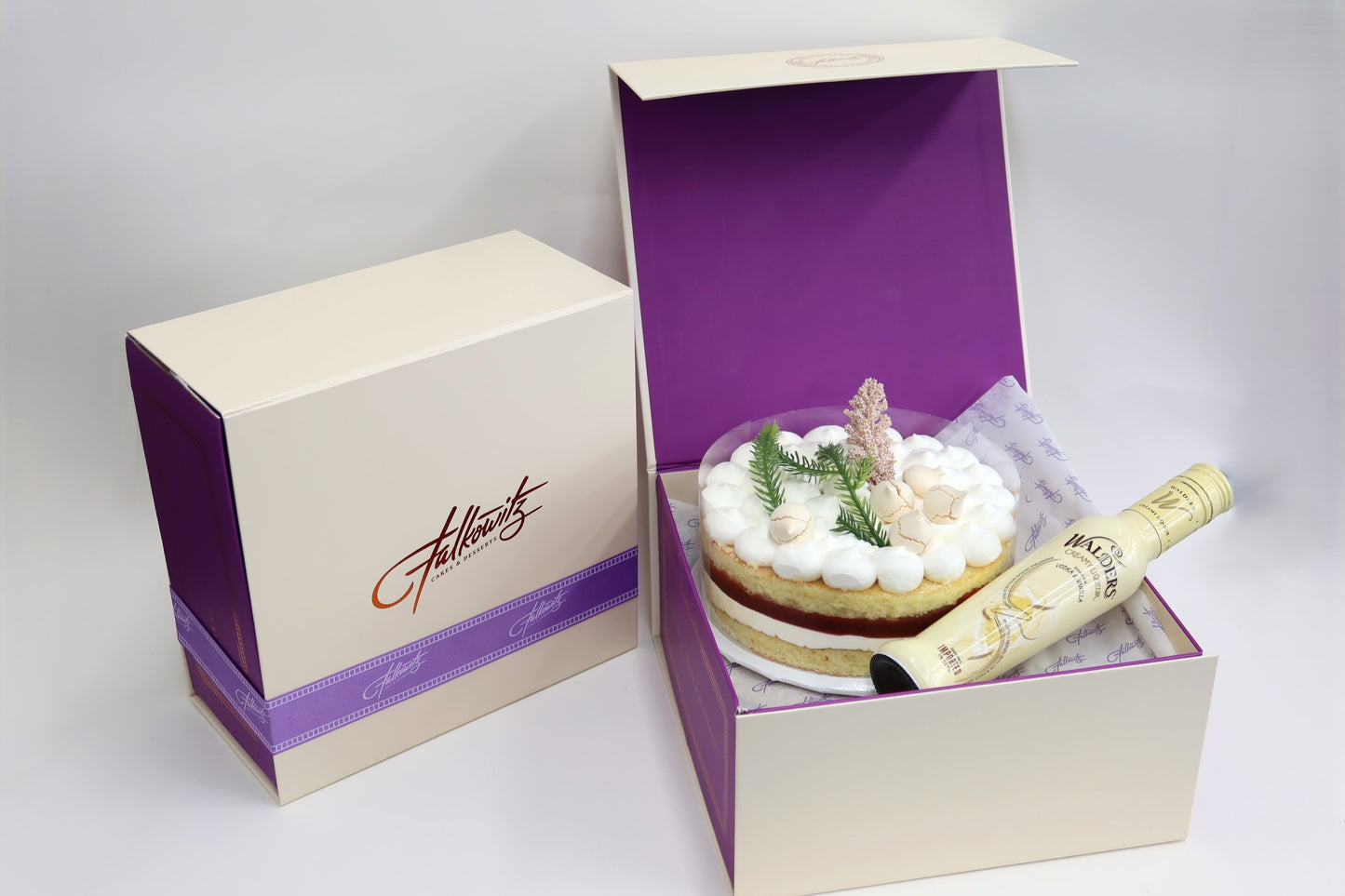 Dairy Strby Cake w/wine