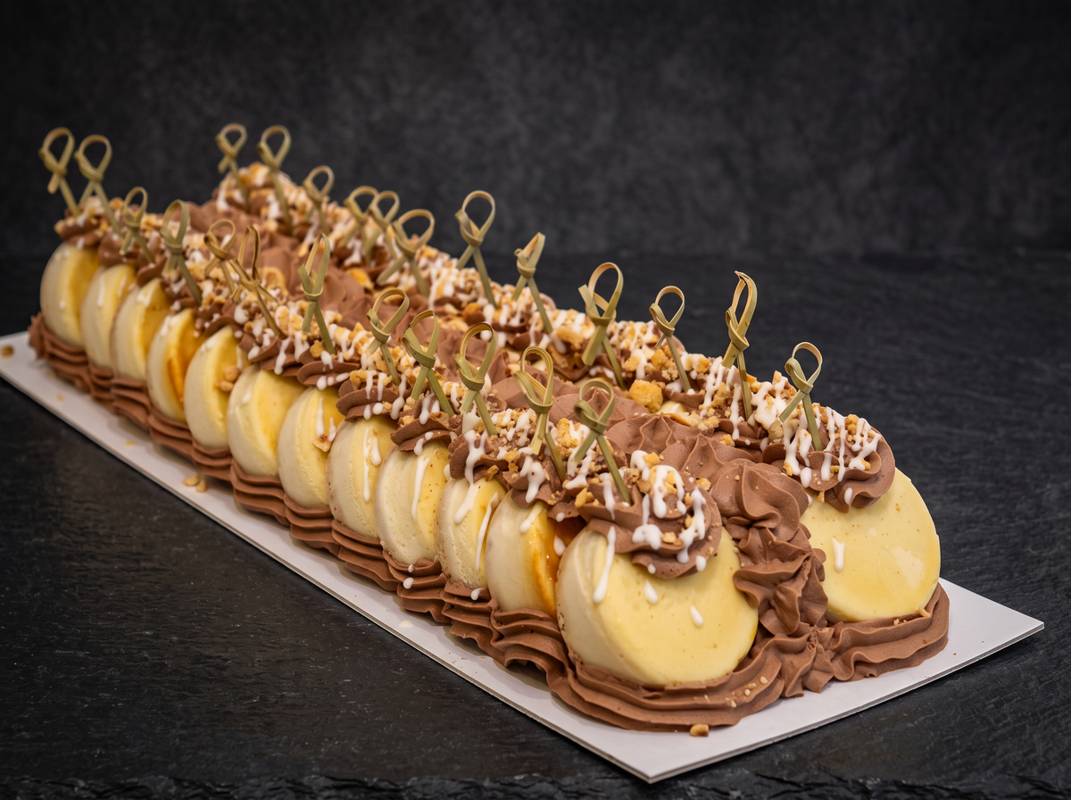 Flat Parve Cheese Disk cake
