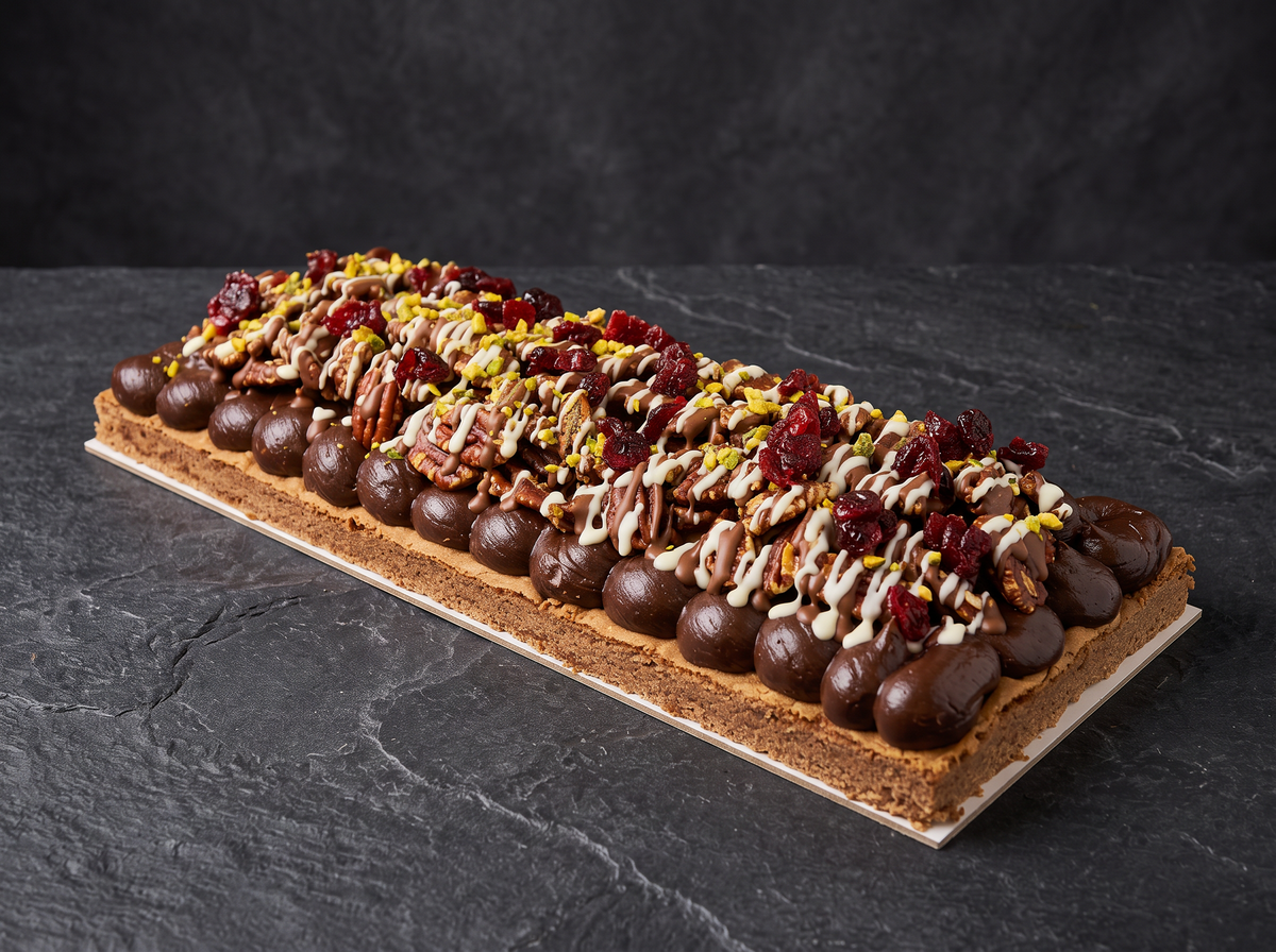 Flat Pecan Cake