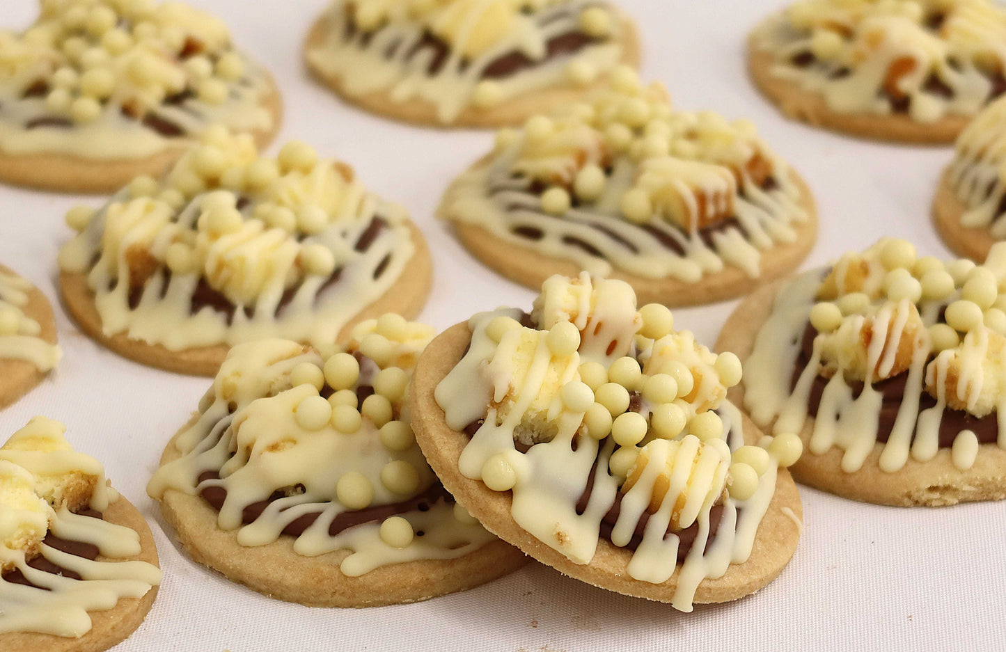 Milk Cheese Cubed Cookie