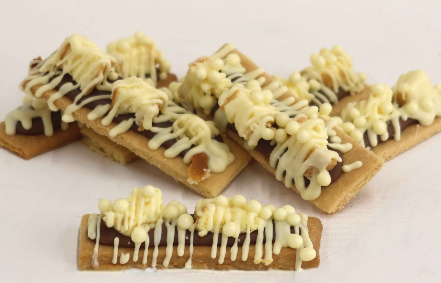 Milk Finger Cheese Cubed Cookies