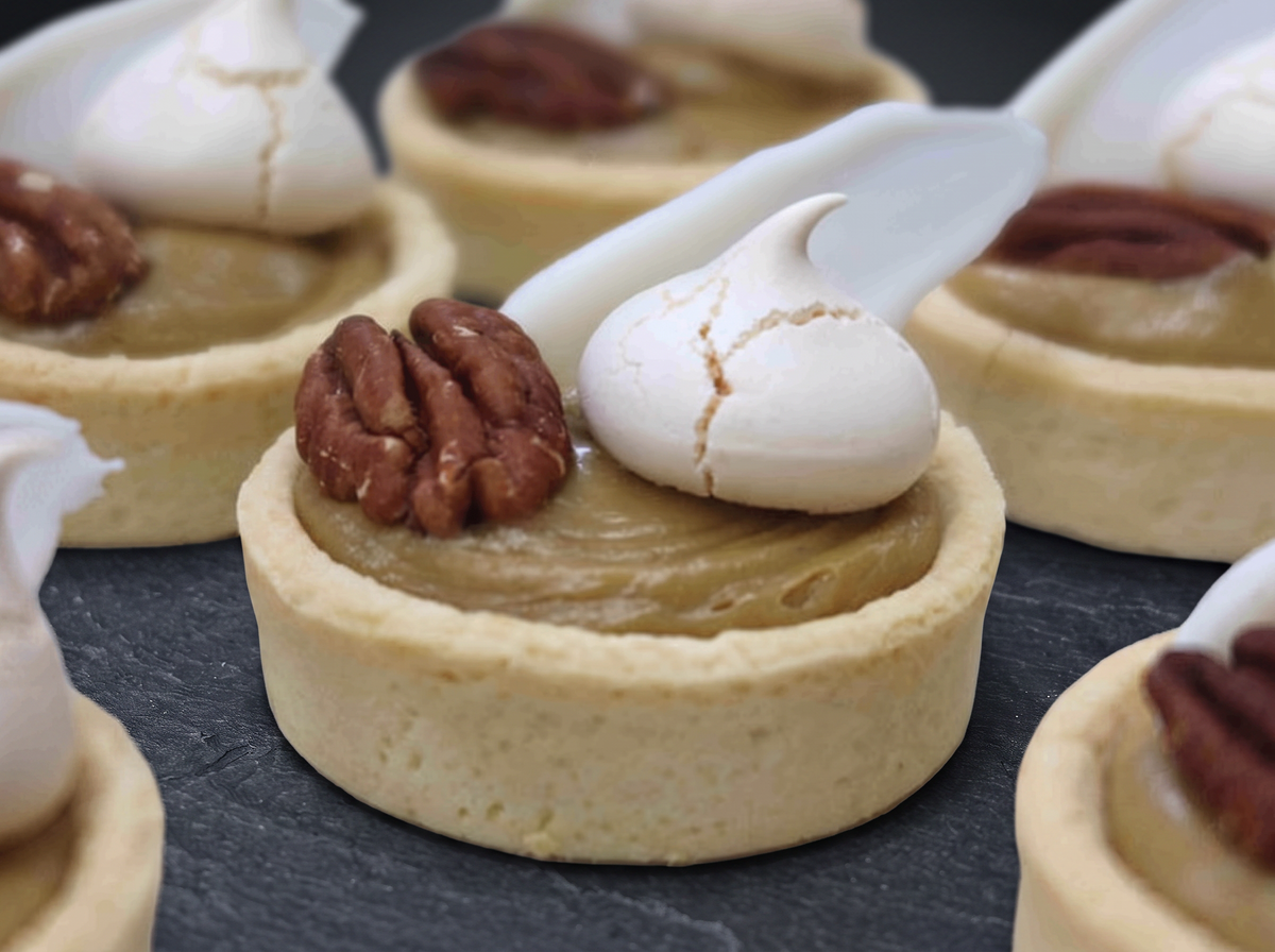 Modern Mini Caramel Tarts