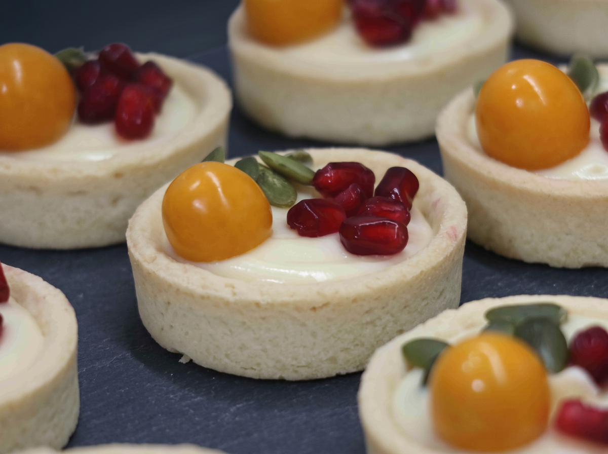 Modern Mini Custard Tarts
