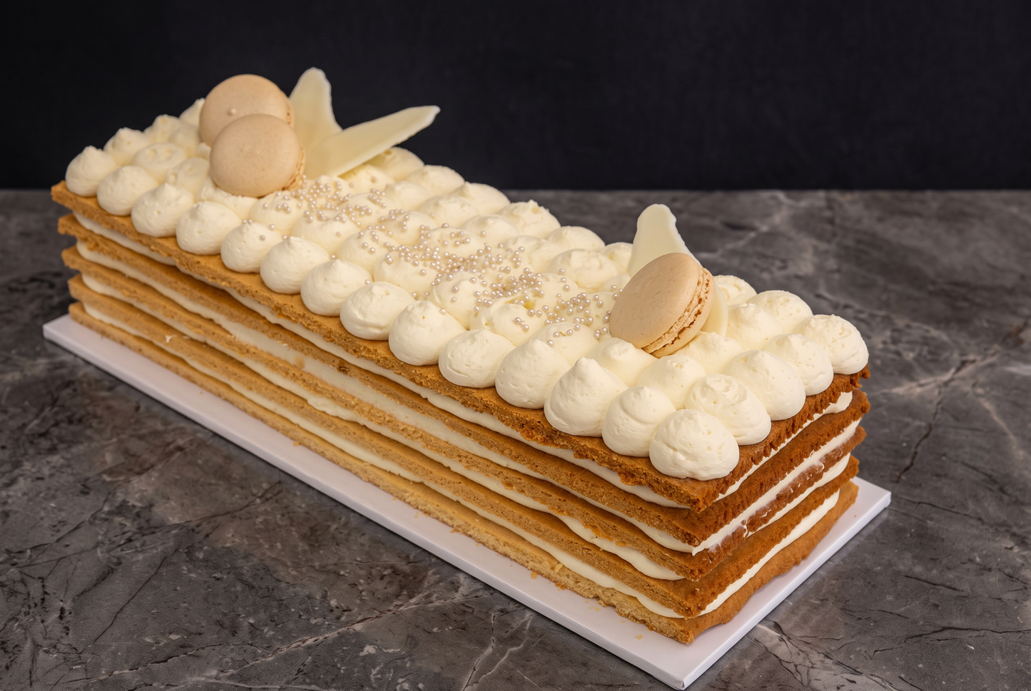 Oblong Cheese Cookie Cake