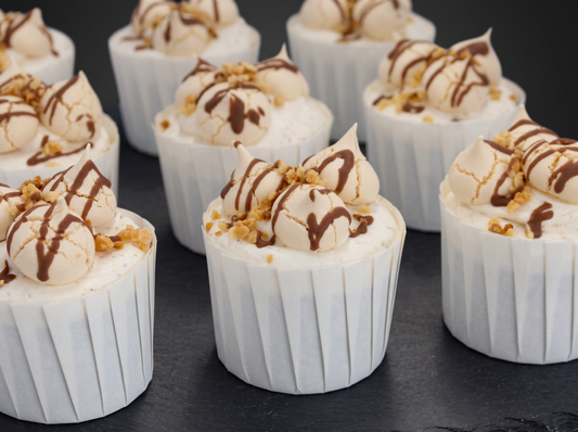Paper cup meringue