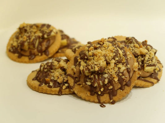 Parve Cheese Cubed Cookies