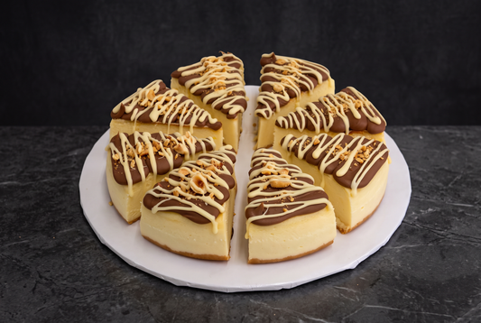 Pre Cut Hazelnut Cheesecake