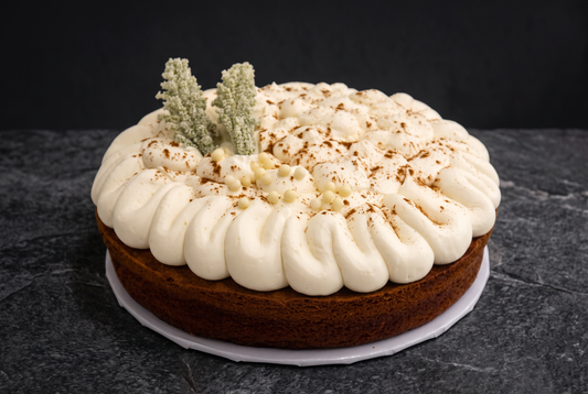 Round Cheese Carrot Cake