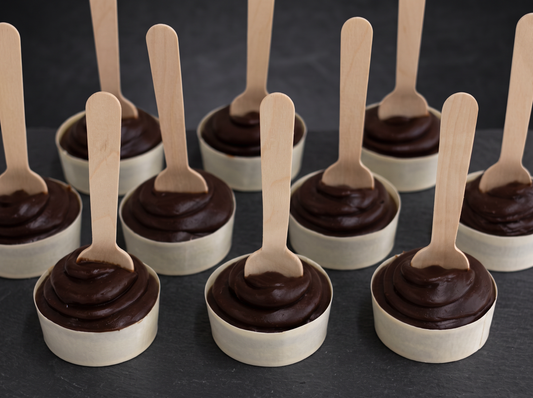 Wood Cups-Choc