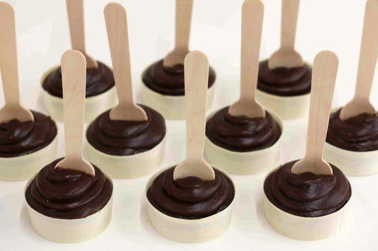 Wood Cups-Choc