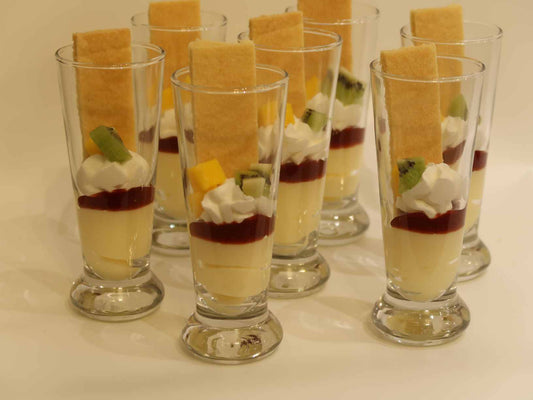 Custard Flute w/ Fruits