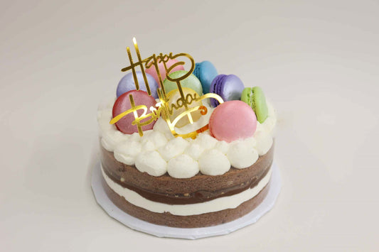 Happy Birthday Acetate Cake