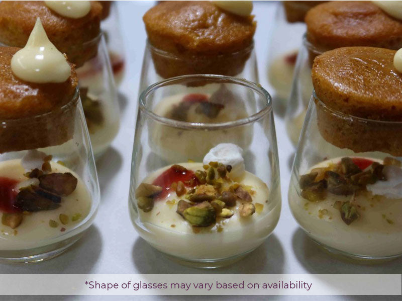 Mini Carrot Muffin Glass
