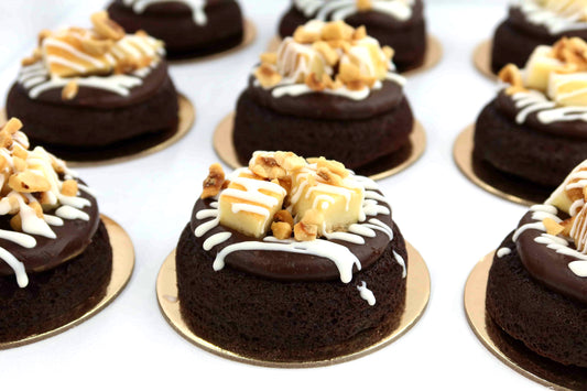 Parve Cheese Brownie Rounds